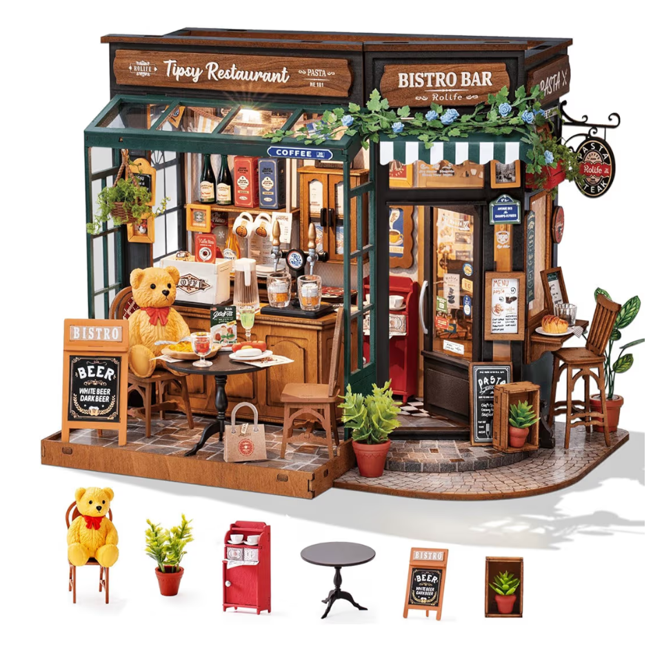 Diy Restaurante Miniatura