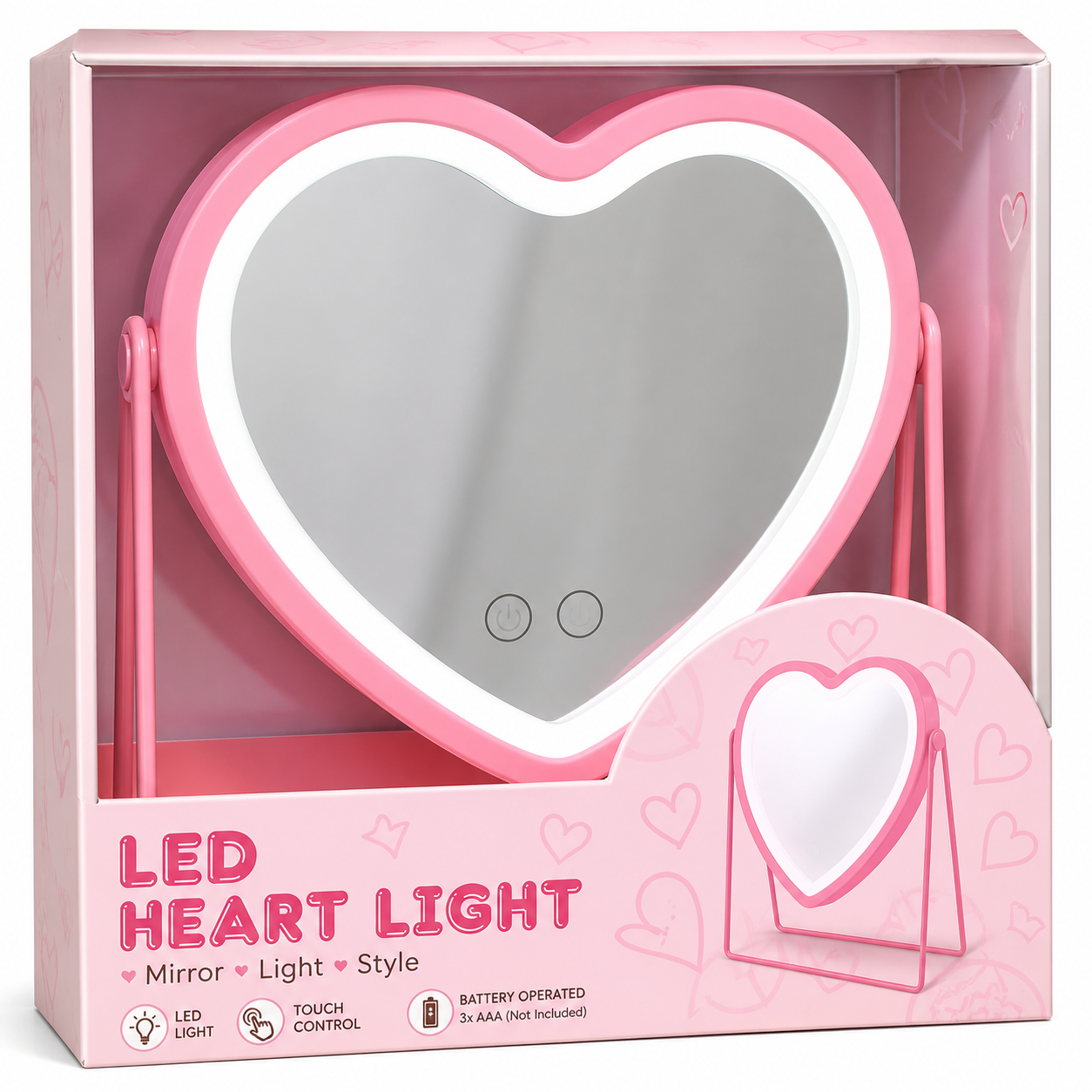 Espejo Led Corazón