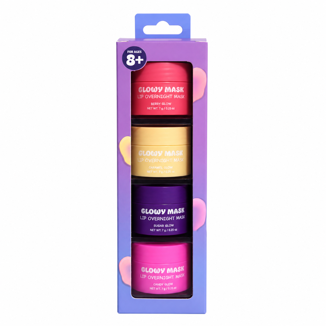 Set Mascarillas Labiales Glowy