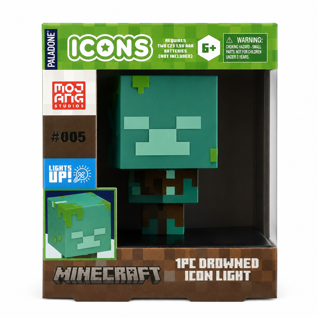 Lámpara Minecraft